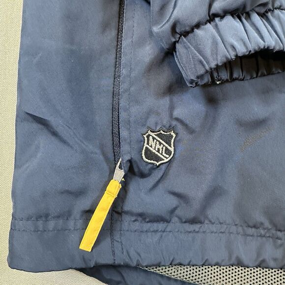 Vintage CCM St. Louis Blues Windbreaker Jacket Men XXL Blue Full Zip NHL - Picture 2 of 7